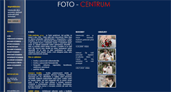 Desktop Screenshot of foto-centrum.cz